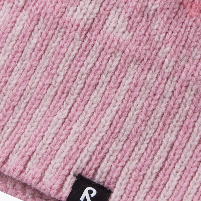Vaikiška žieminė kepurė Reima Pohjoinen grey pink 8