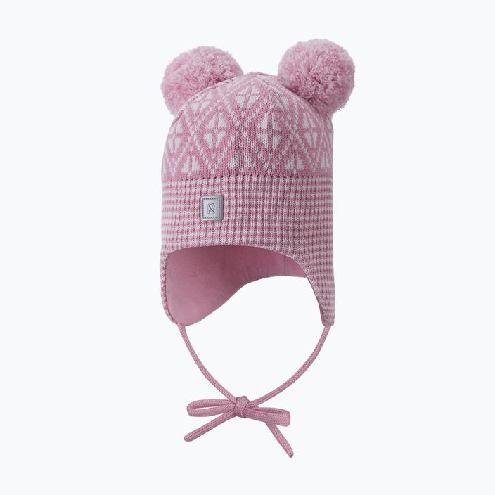 Vaikiška žieminė kepurė Reima Kuuru grey pink 2