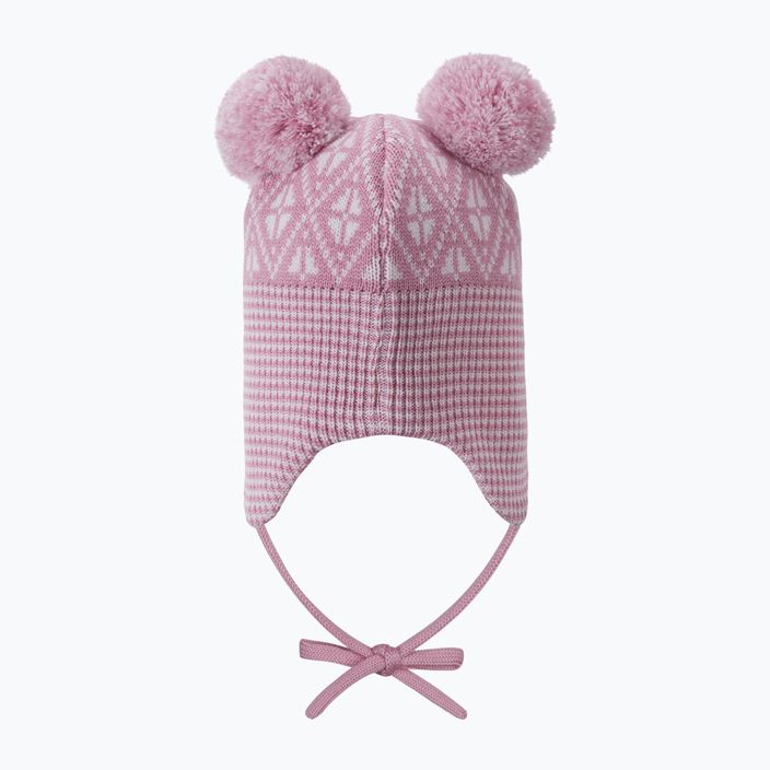 Vaikiška žieminė kepurė Reima Kuuru grey pink 3