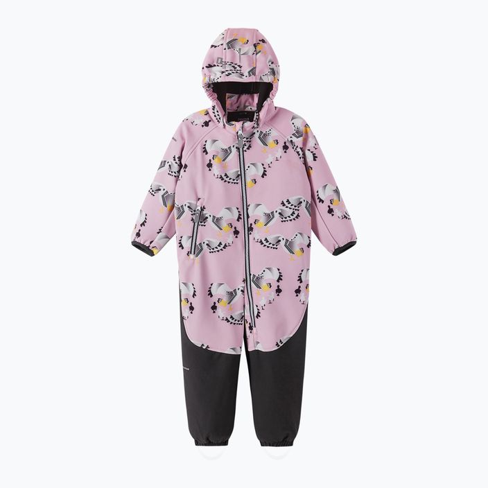 Vaikiškas softshell kombinezonas Reima Mjosa pale rose 3