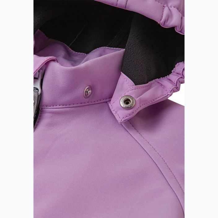 Vaikiškas softshell kombinezonas Reima Mjosa lilac pink 5