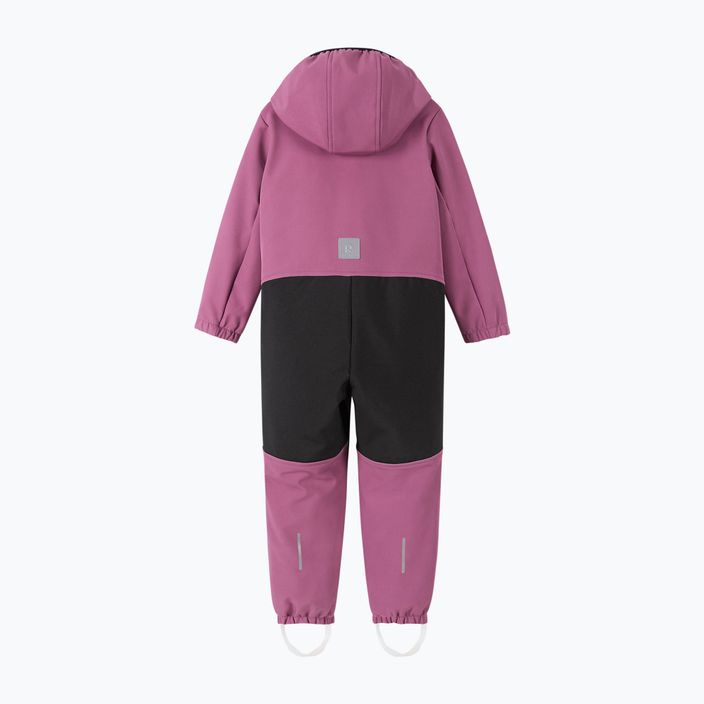 Vaikiškas softshell kombinezonas Reima Nurmes red violet 3