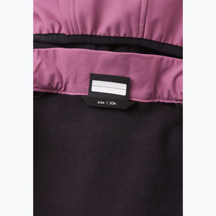 Vaikiškas softshell kombinezonas Reima Nurmes red violet 6