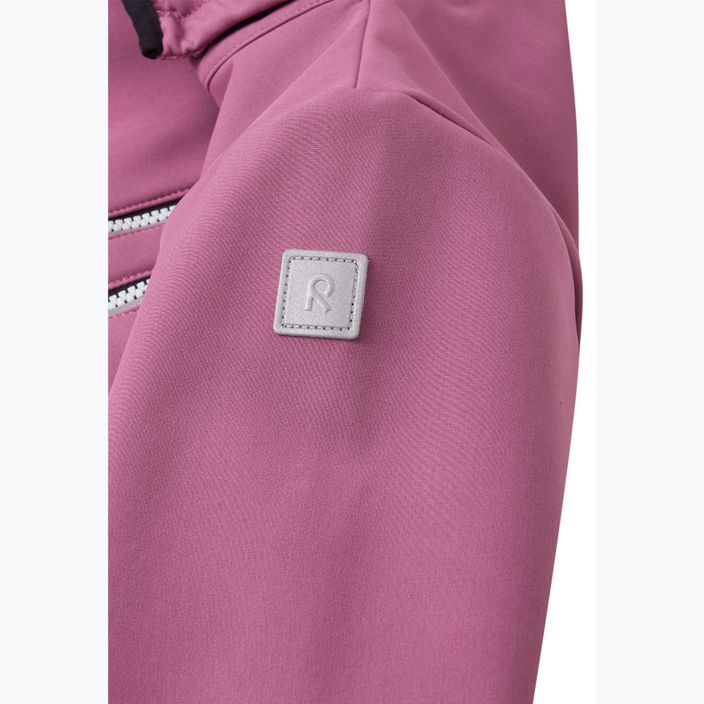 Vaikiškas softshell kombinezonas Reima Nurmes red violet 7