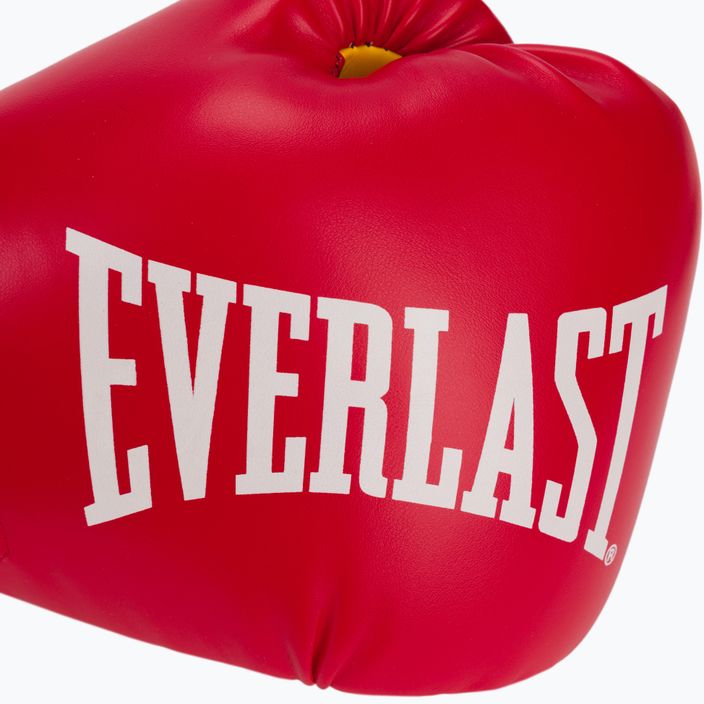 Everlast Pro Style Elite 2 raudonos 2500 bokso pirštinės 5