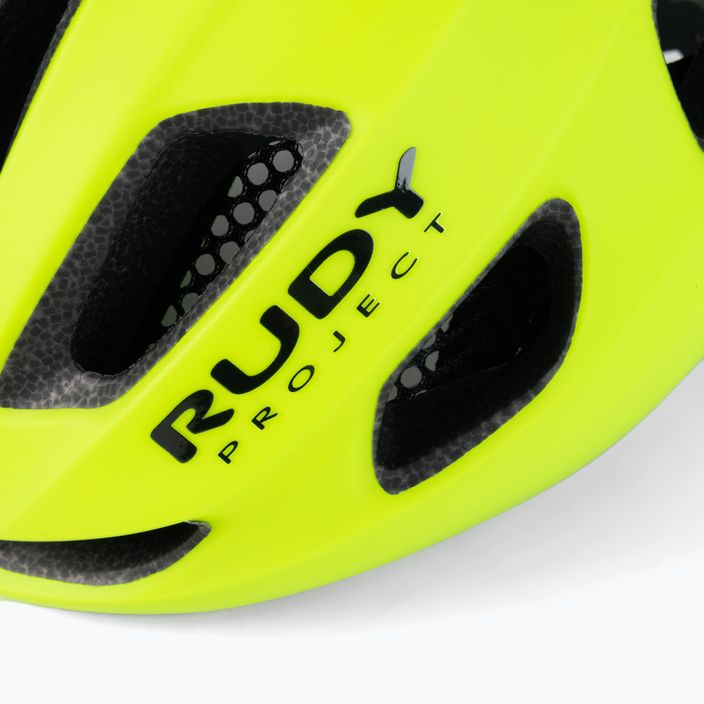 Rudy Project Strym dviratininko šalmas geltonas HL640031 7