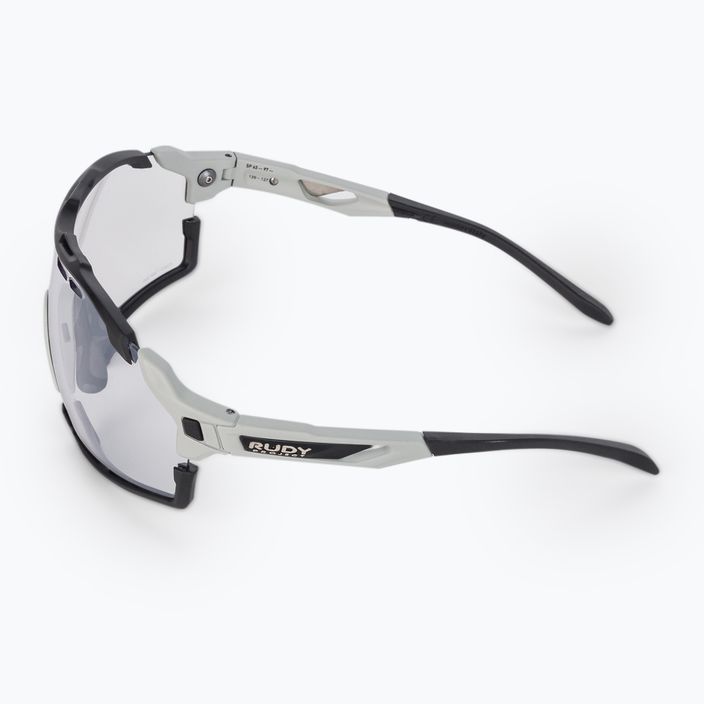 Rudy Project Cutline šviesiai pilki matiniai/impactx fotochrominiai 2 lazeriniai juodi dviračių akiniai SP6378970000 4