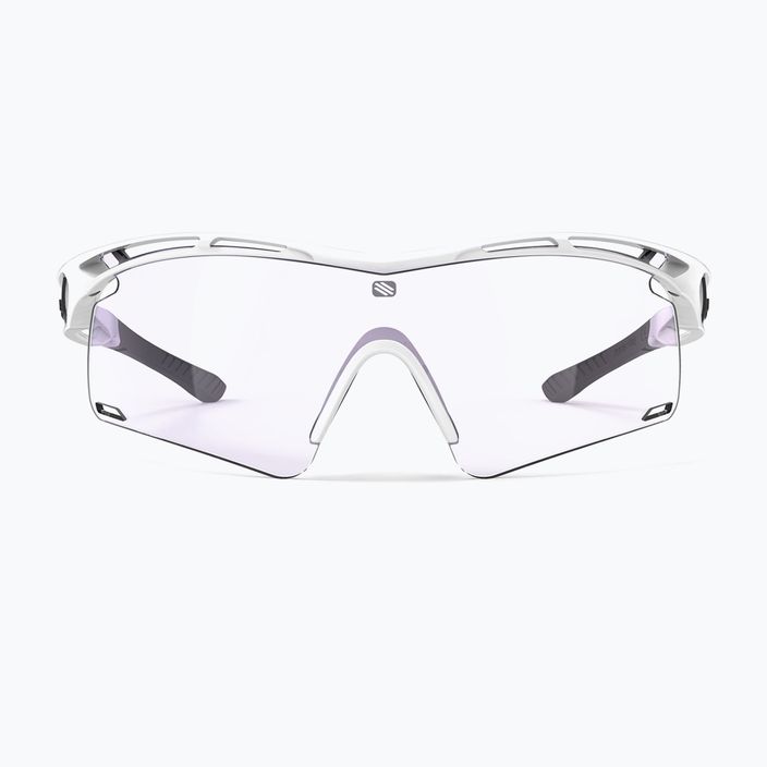 Rudy Project Tralyx+ balti blizgūs/impactx fotochrominiai 2 lazeriniai violetiniai dviračių akiniai SP7675690000 7