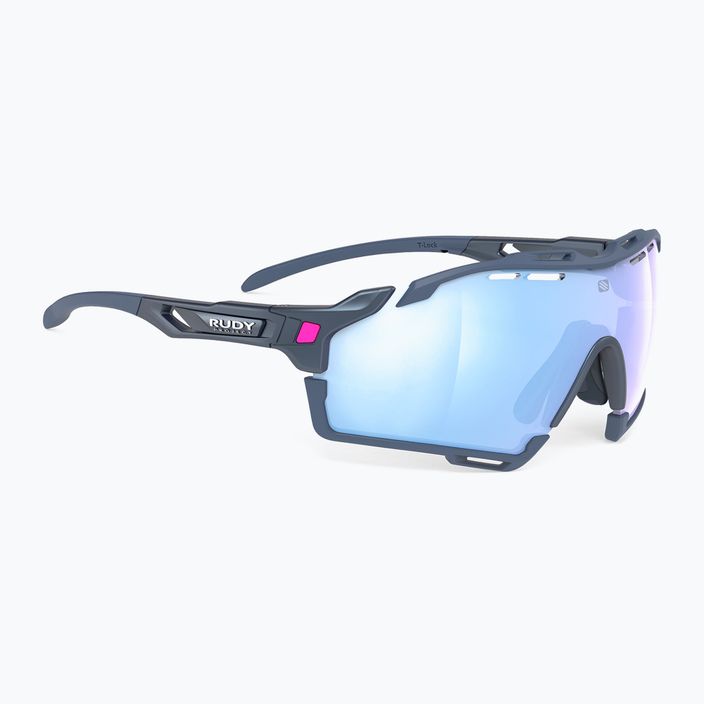 Rudy Project Cutline kosminės mėlynos/daugiabriaunės ledo spalvos dviračių akiniai SP6368940000 2