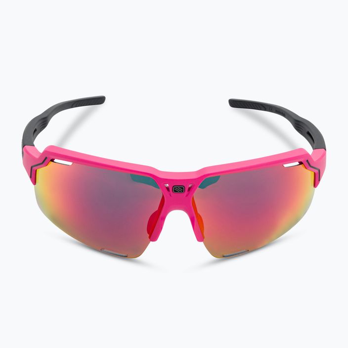 Rudy Project Deltabeat rožinės spalvos fluo / juodos matinės / raudonos spalvos akiniai nuo saulės SP7438900001 3