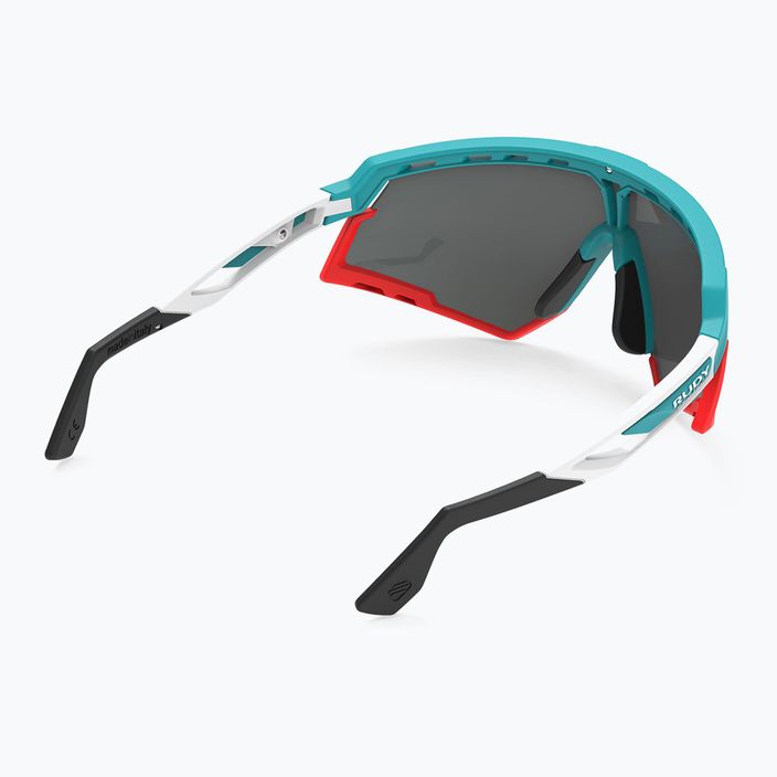 Rudy Project Defender smaragdo baltumo matiniai / raudoni akiniai nuo saulės SP5238230000 6
