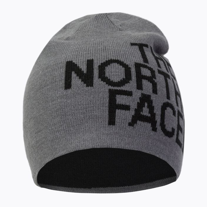 The North Face apverčiama Tnf Banner žieminė kepurė juoda/pilka NF00AKNDGVD1 2