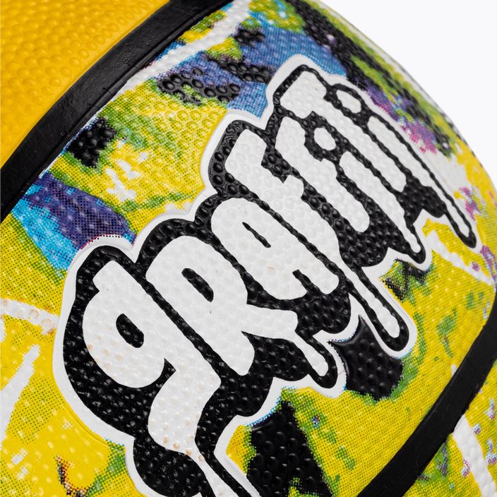 Spalding Graffiti 7 krepšinio kamuolys žalia/geltona 2000049338 3