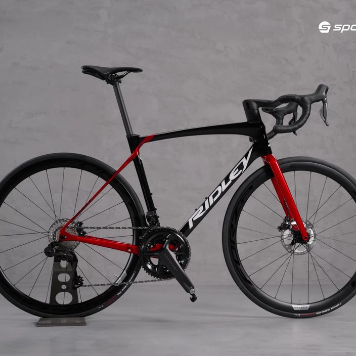 Ridley Fenix SLiC Ultegra DI2 FSD30As kelių dviratis juoda/raudona SBIFSDRID659 15