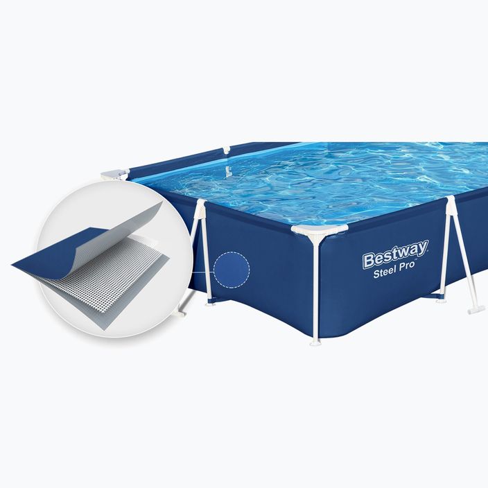 Karkasinis baseinas Bestway Steel Pro Pool 400 cm mėlynas 3