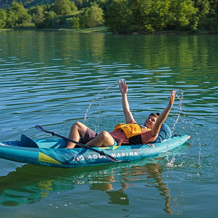 Aqua Marina Versatile/Whitewater Kayak mėlyna Steam-312 1 asmens pripučiama 10'3″ baidarė 12