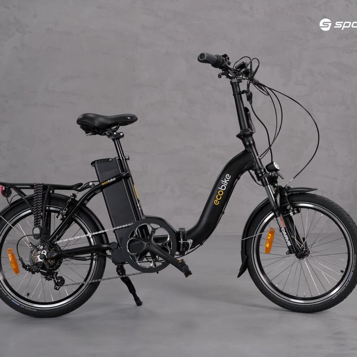 EcoBike Even Black 36V 13Ah 468Wh Greenway elektrinis dviratis juodas 1010202 10
