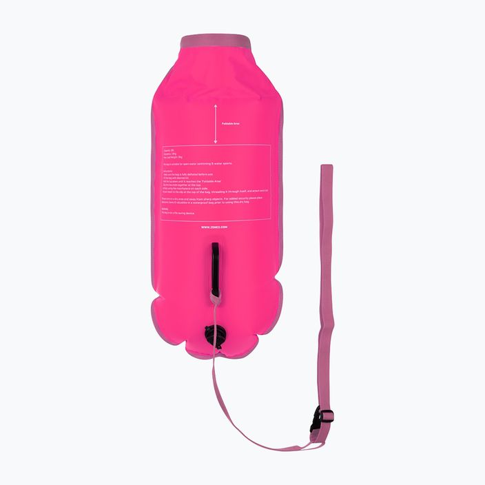 ZONE3 Plaukimo saugos krepšys Drybag pink SA18SBDB114 plūduras 2