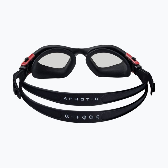 HUUB plaukimo akiniai Aphotic Fotochrominiai juodi/raudoni A2-AGBR 5