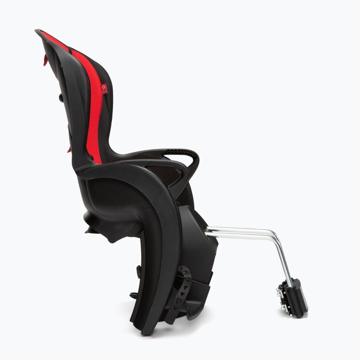 Hamax Kiss dviračio sėdynė juoda/raudona 2