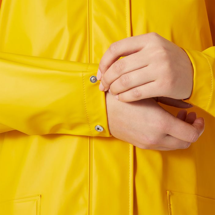 Moteriškas paltas nuo lietaus Helly Hansen Moss Rain Coat essential yellow 4