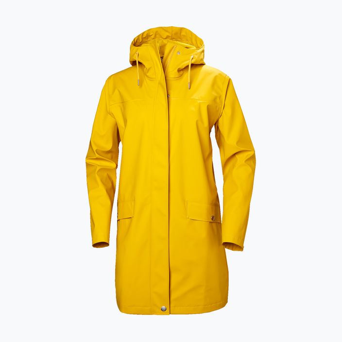 Moteriškas paltas nuo lietaus Helly Hansen Moss Rain Coat essential yellow 5