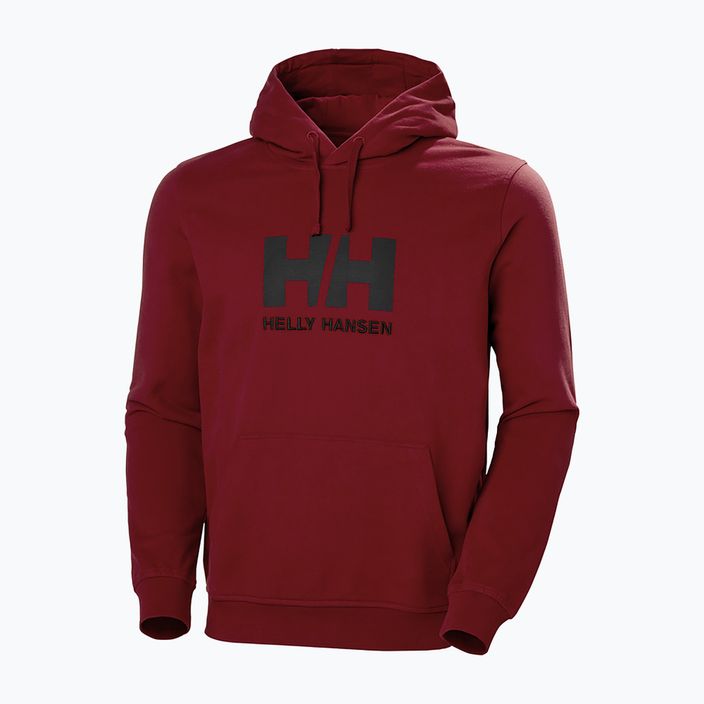 Vyriška Helly Hansen HH Logo Hoodie bordo 33977_215 4
