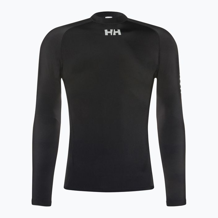 Helly Hansen vyriški marškinėliai Waterwear Rashguard juodi 34023_991 3