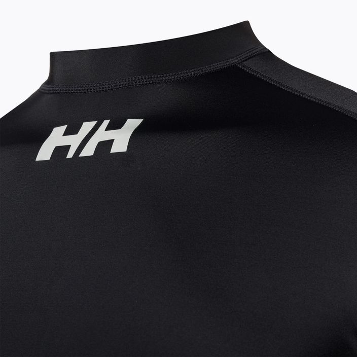 Helly Hansen vyriški marškinėliai Waterwear Rashguard juodi 34023_991 5