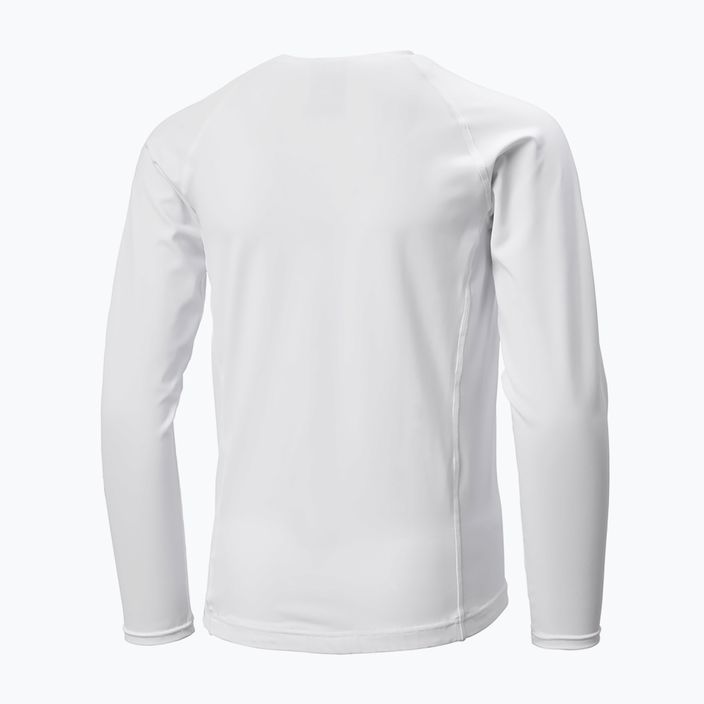 Helly Hansen Waterwear Rashguard Jr vaikiški marškinėliai balti 34026_001 2