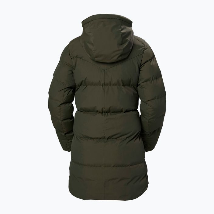 Moteriškas pūstas paltas Helly Hansen Adore Puffy Parka utility green 2