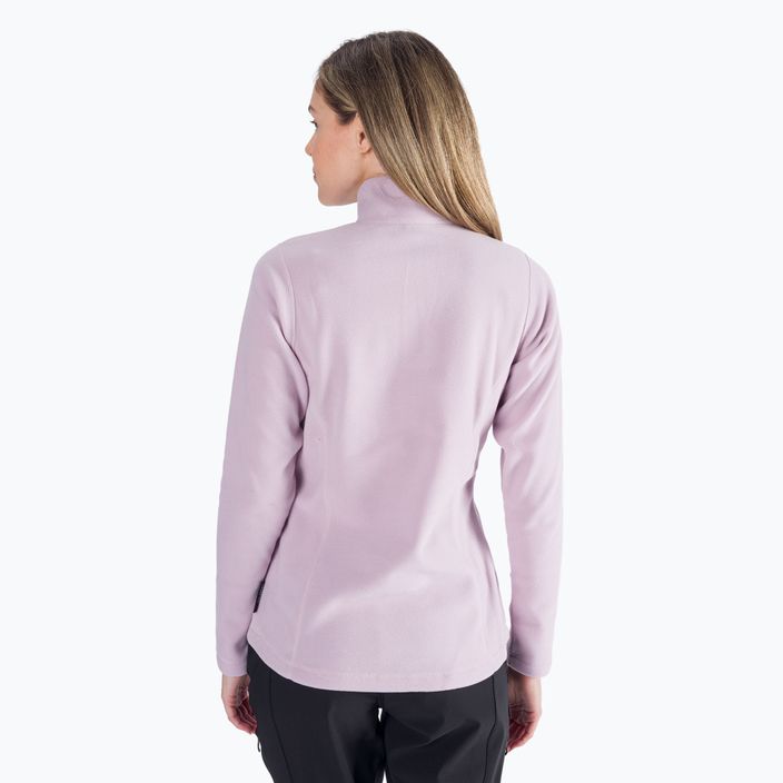 Helly Hansen moteriški marškinėliai Daybreaker 1/2 Zip, šviesiai rožinės spalvos, vilnoniai 50845_692 3