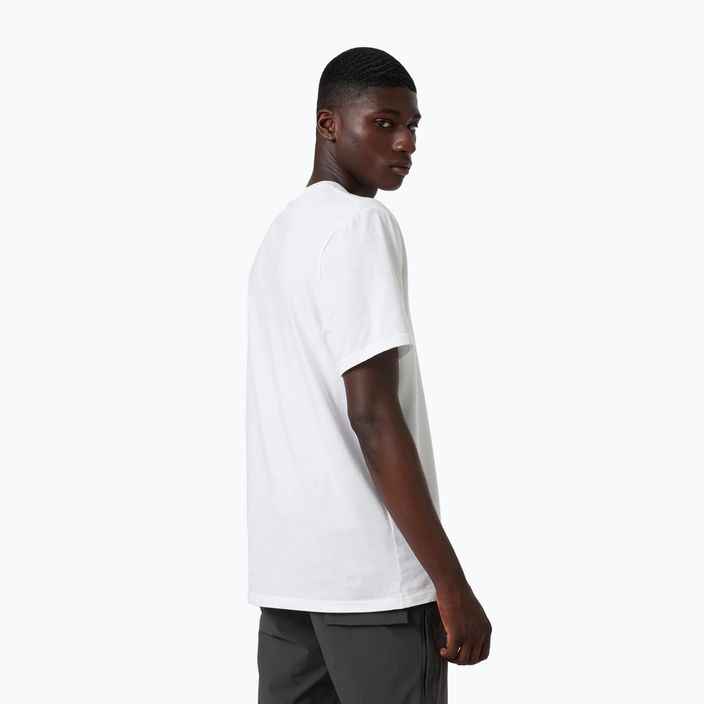 Helly Hansen Nord Graphic vyriški trekingo marškinėliai balti 62978_002 2