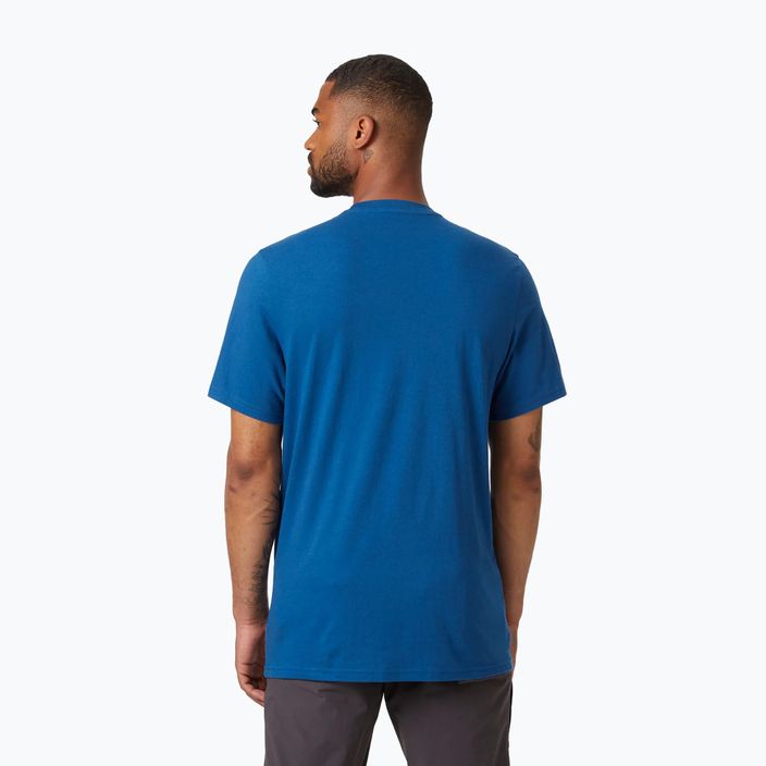 Helly Hansen Nord Graphic vyriški trekingo marškinėliai mėlyni 62978_606 2