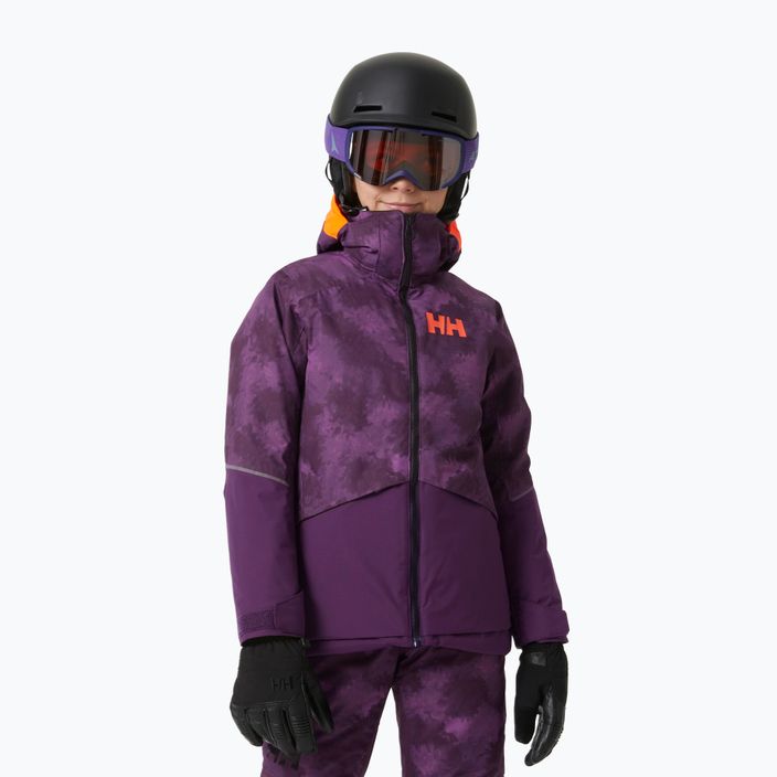 Helly Hansen Stellar vaikiška slidinėjimo striukė violetinė 41762_670 3