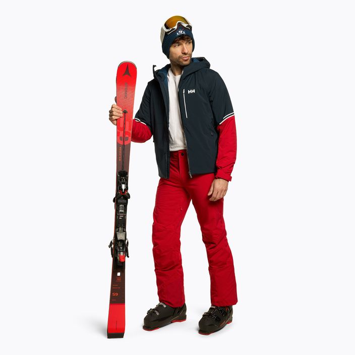 Helly Hansen vyriška slidinėjimo striukė Carv Lifaloft tamsiai mėlyna ir raudona 65777_597 2