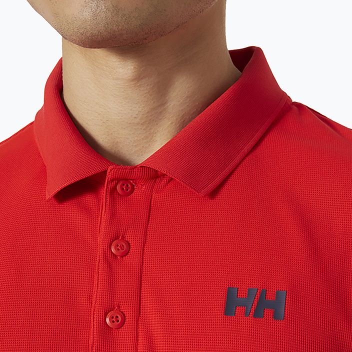 Helly Hansen vyriški buriavimo polo marškinėliai Ocean Polo red 34207_222 3