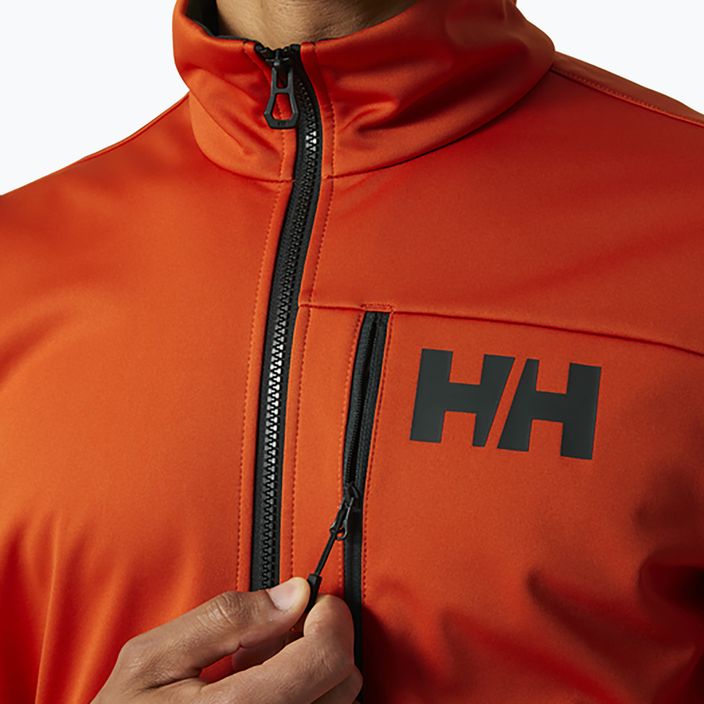 Helly Hansen vyriškas HP Windproof Fleece buriavimo džemperis oranžinis 34288_300 4