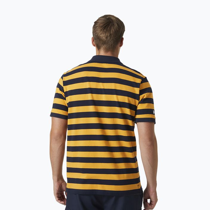 Helly Hansen vyriški jūriniai polo marškinėliai Koster Polo yellow 34299_328 2