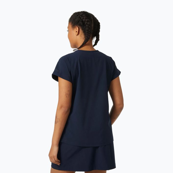 Helly Hansen moteriški trekingo marškinėliai Thalia Summer Top, tamsiai mėlyni 34350_597 2