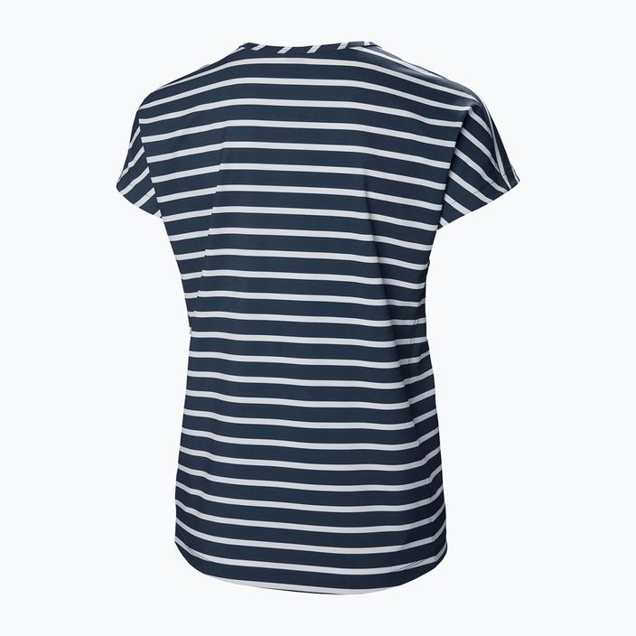 Helly Hansen moteriški trekingo marškinėliai Thalia Summer Top tamsiai mėlyna ir balta 34350_598 6