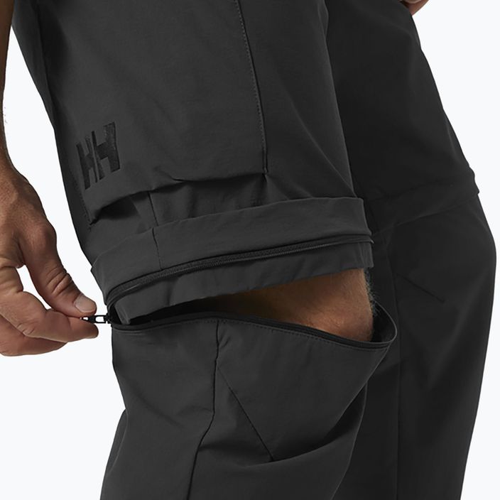 Helly Hansen vyriškos softshello kelnės Brono Softshell Zip Off grey 63152_980 3