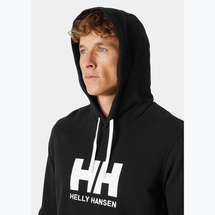 Vyriškas džemperis Helly Hansen HH Logo Hoodie black 3