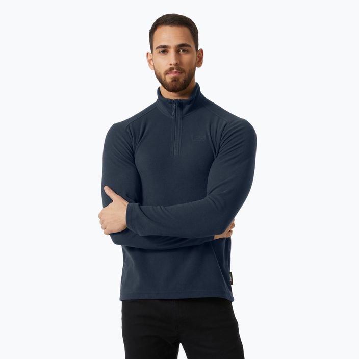 Vyriškas žygio džemperis Helly Hansen Daybreaker 1/2 Zip navy