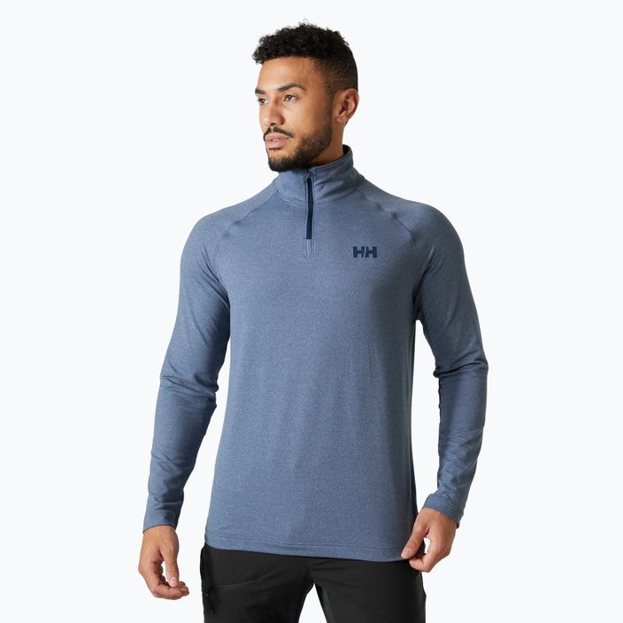 Vyriškas žygio džemperis Helly Hansen Verglas 1/2 Zip ocean