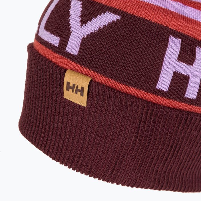 "Helly Hansen Ridgeline" žieminė kepurė aguonų raudona 4