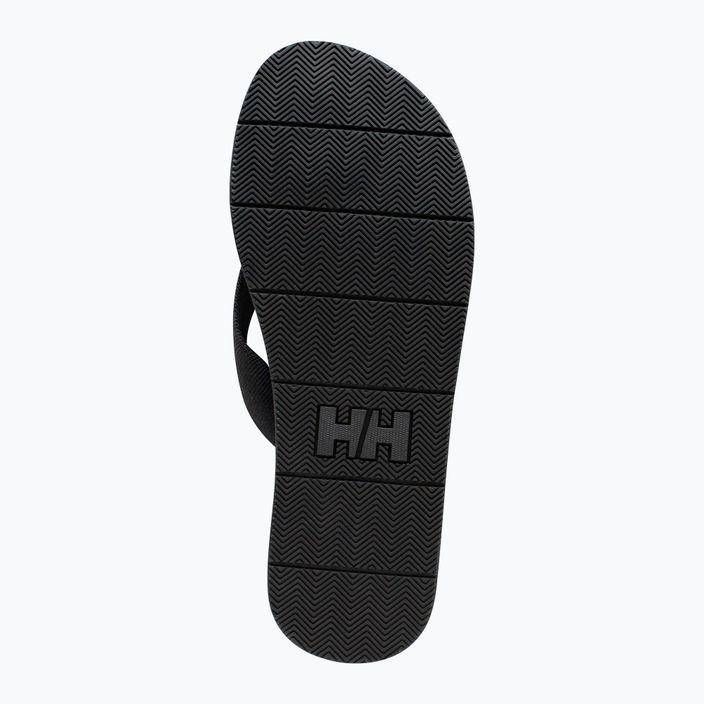 Vyriškos šlepetės per pirštą Helly Hansen Logo Sandals 2 ebony/cobalt 12