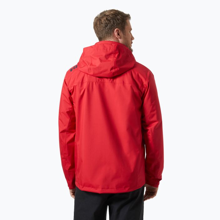 Vyriška buriavimo striukė Helly Hansen Crew Hooded Midlayer 2 red 2