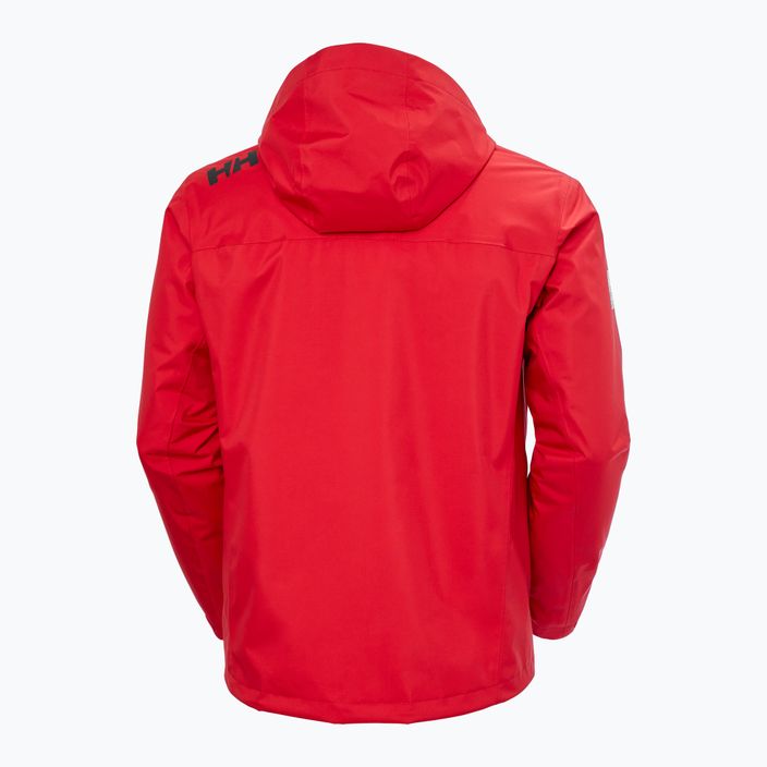 Vyriška buriavimo striukė Helly Hansen Crew Hooded Midlayer 2 red 7