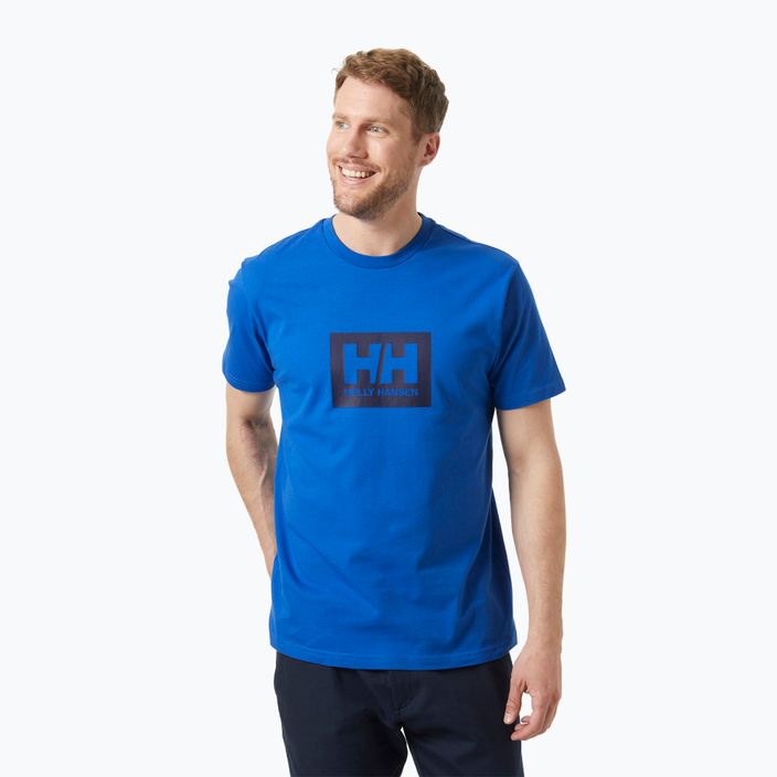 Vyriški marškinėliai Helly Hansen HH Box cobalt 2.0